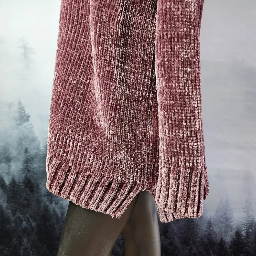 Orvis V-Neck Chenille Knit Sweater | Women's XXL